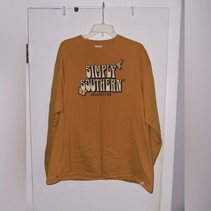 Simply Southern Golden Sweatshirt